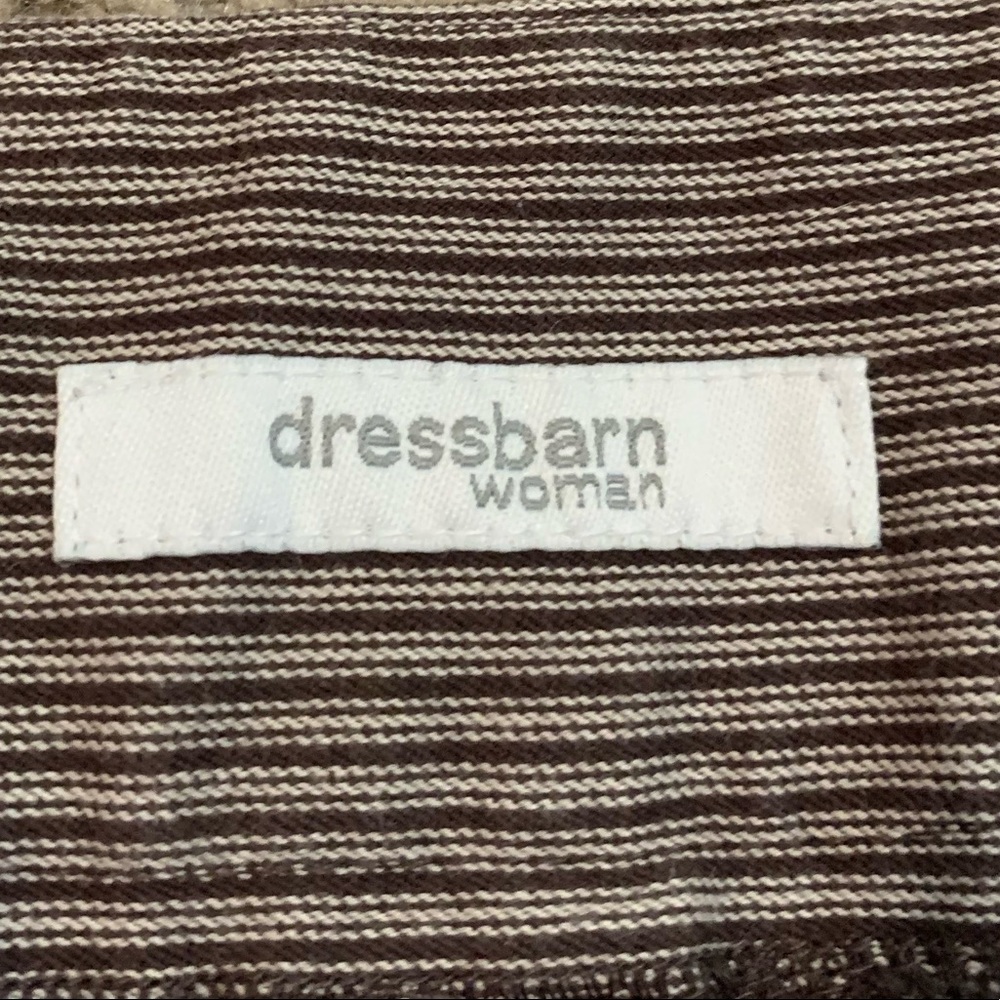 Dress Barn Stripe Capris Pants 20W - Picture 4 of 5
